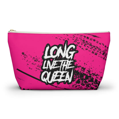 LONG LIVE THE QUEEN Accessory Pouch w T-bottom