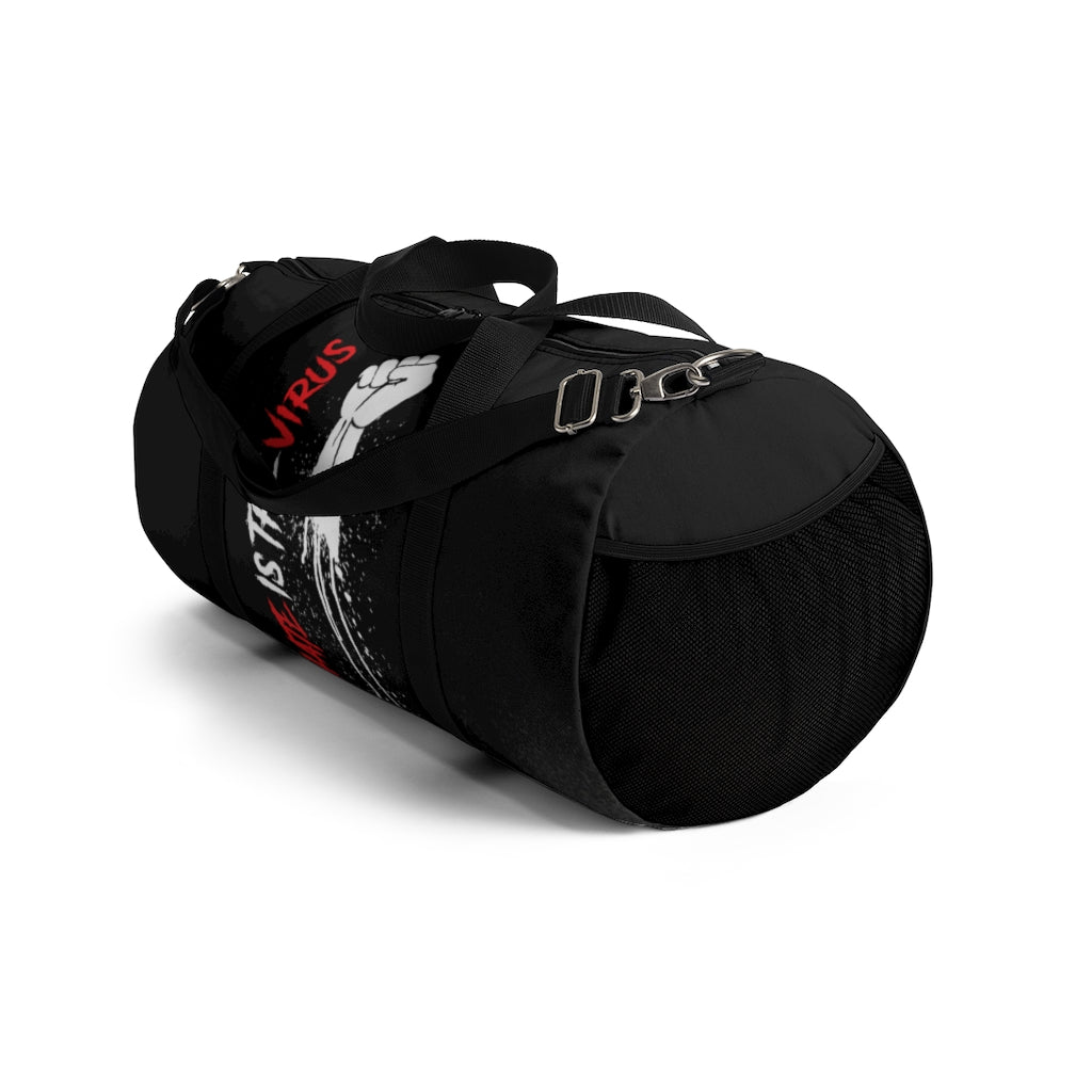 HATE IS THE VIRUS DRIP Duffel Bag