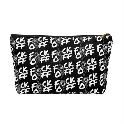 F*CK OFF Accessory Pouch w T-bottom