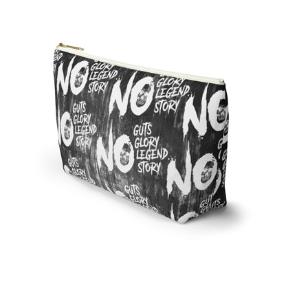 NO GUTS NO GLORY Accessory Pouch w T-bottom