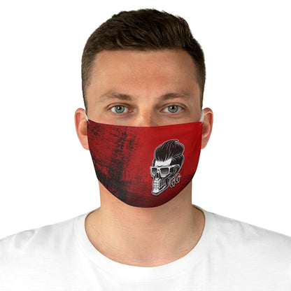 GRUMPY GLASSES Fabric Face Mask