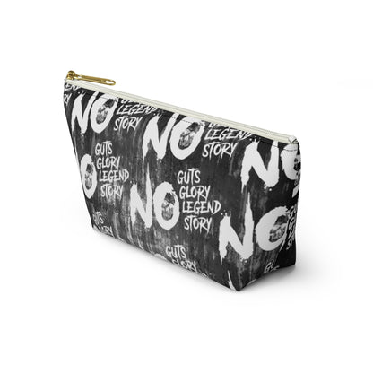 NO GUTS NO GLORY Accessory Pouch w T-bottom