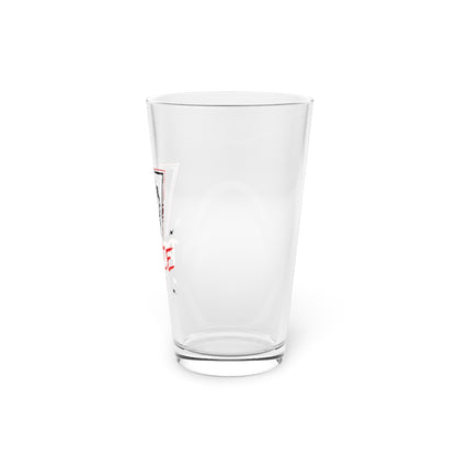 PEACE OUT PINT GLASS
