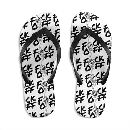 F*CK OFF Unisex Flip-Flops