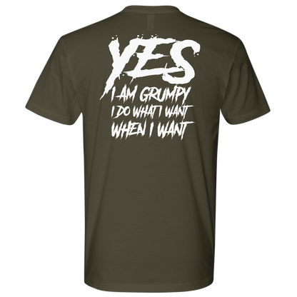 YES I AM GRUMPY TSHIRT
