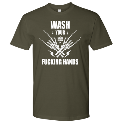 WASH YOUR ROCK HANDS TSHIRT