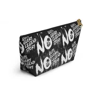 NO GUTS NO GLORY Accessory Pouch w T-bottom