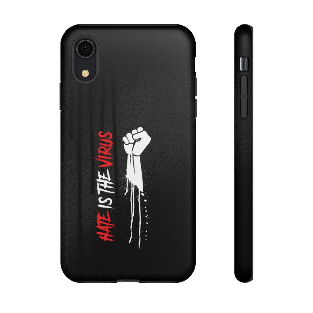 HATE IS THE VIRUS DRIP Tough Phone  Case