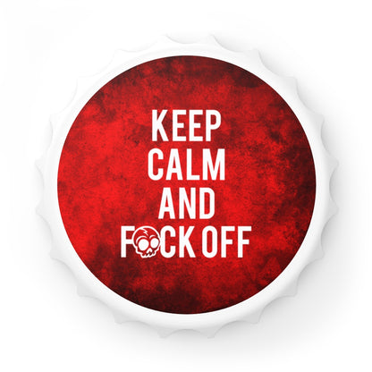 KEEP CALM AND F*CK OFF Bottle Opener