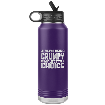 GRUMPY LIFESTYLE 32 0Z WATER BOTTLE
