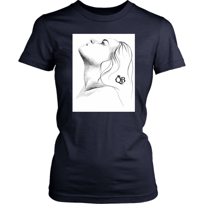 QB CLASSY PORTRAIT WOMENS TSHIRT
