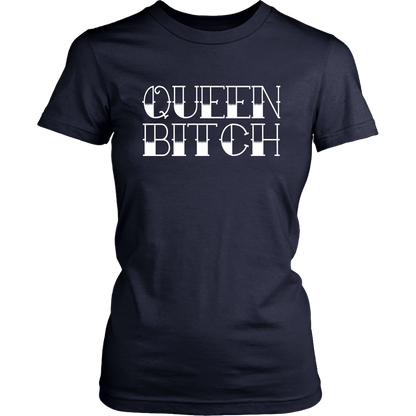 QUEEN BITCH TATTOO TYPE TSHIRT