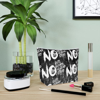 NO GUTS NO GLORY Cotton Cosmetic Bag