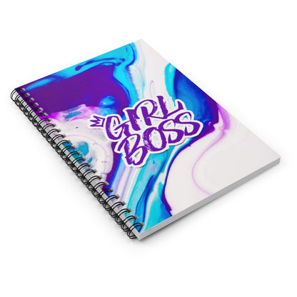 GIRL BOSS Spiral Notebook - Ruled Line