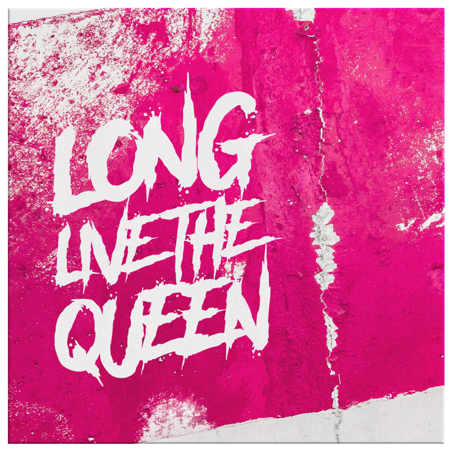 LONG LIVE THE QUEEN GALLERY CANVAS WALL ART