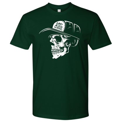 BAD ASS HUMAN SKULLCAP TSHIRT