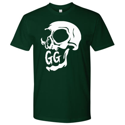 GRUMPY GUY CREEPY SKULL TSHIRT