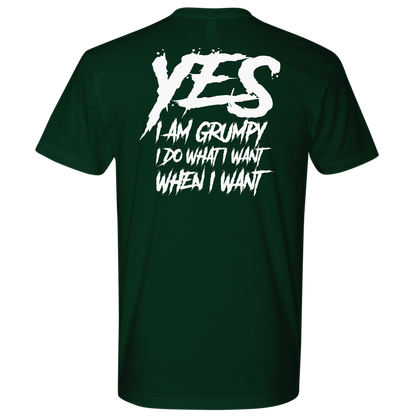 YES I AM GRUMPY TSHIRT