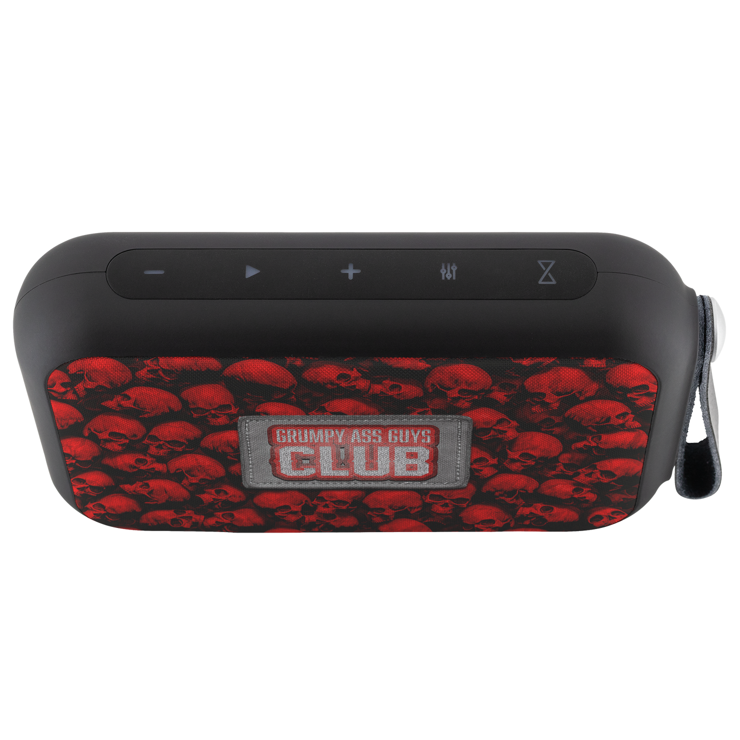 GRUMPY ASS GUYS CLUB RED SKULL Bluetooth Wireless Speaker