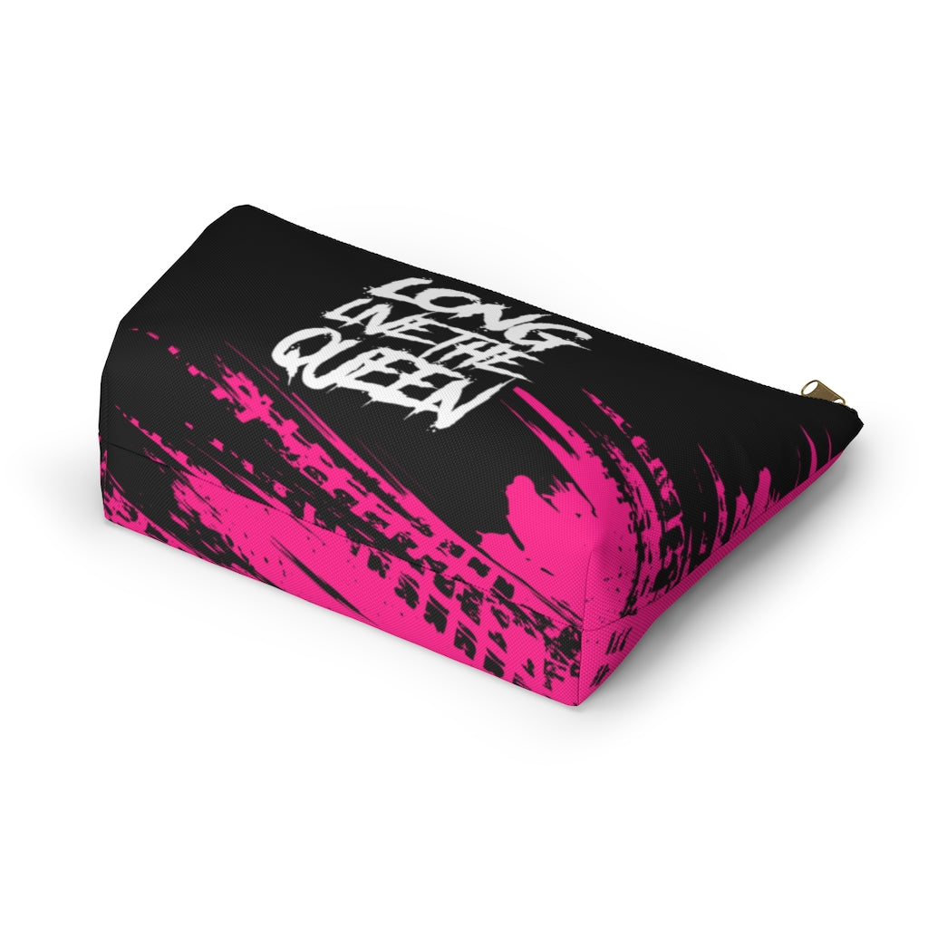 LONG LIVE THE QUEEN Accessory Pouch w T-bottom