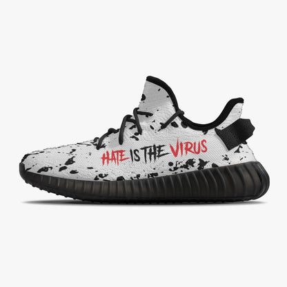 HATE IS THE VIRUS Trendy Mesh Knit Sneakers