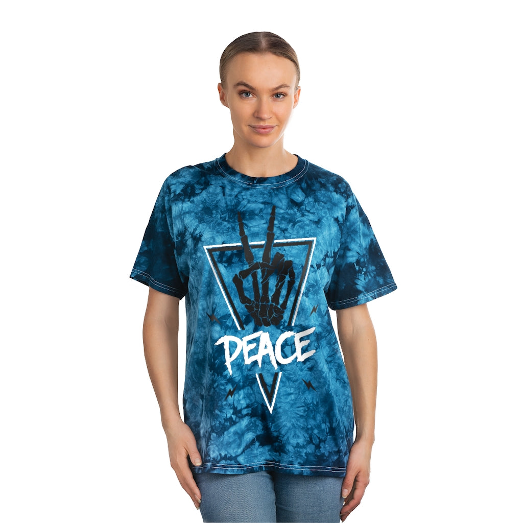 PEACE OUT Tie-Dye Tee