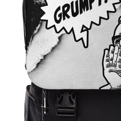 GRUMPY SCREAM Casual Shoulder Backpack