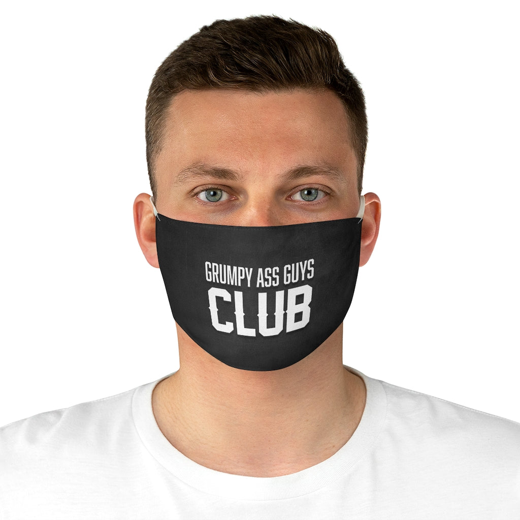 GRUMPY ASS GUYS CLUB Fabric Face Mask