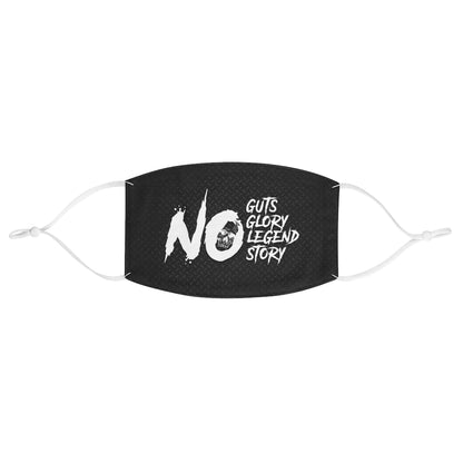 NO GUTS NO GLORY Fabric Face Mask