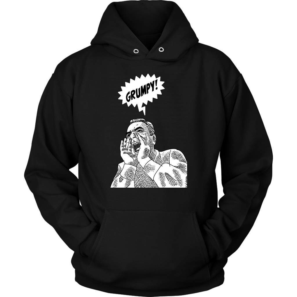 GRUMPY SCREAM HOODIE