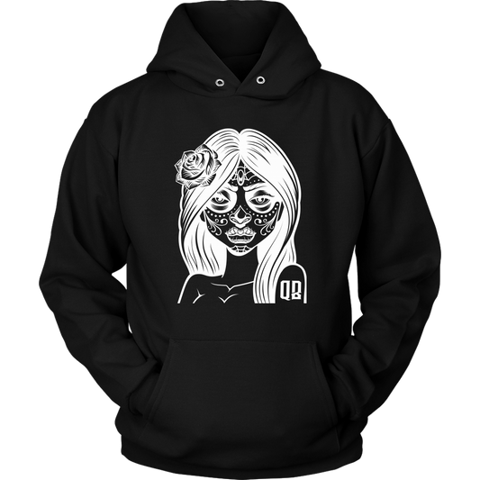 QB CLASSY DAY OF THE DEAD HOODIE