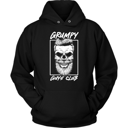 GRUMPY GUYS CLUB SKULL HOODIE