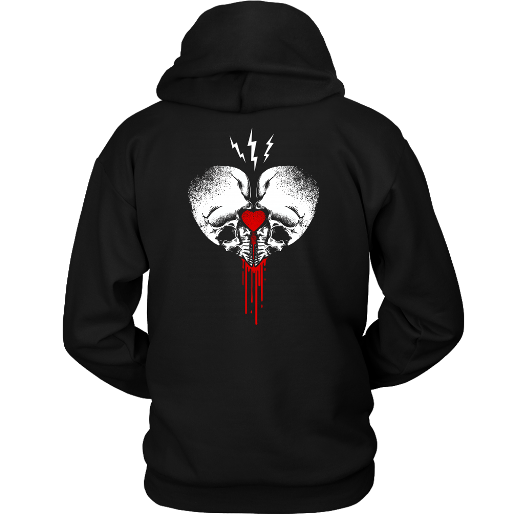 CREATE DESTROY BAD ASS HUMAN HOODIE