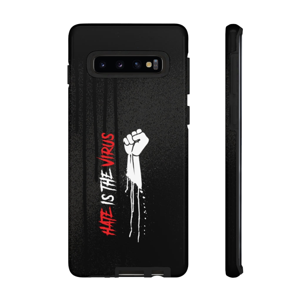 HATE IS THE VIRUS DRIP Tough Phone  Case