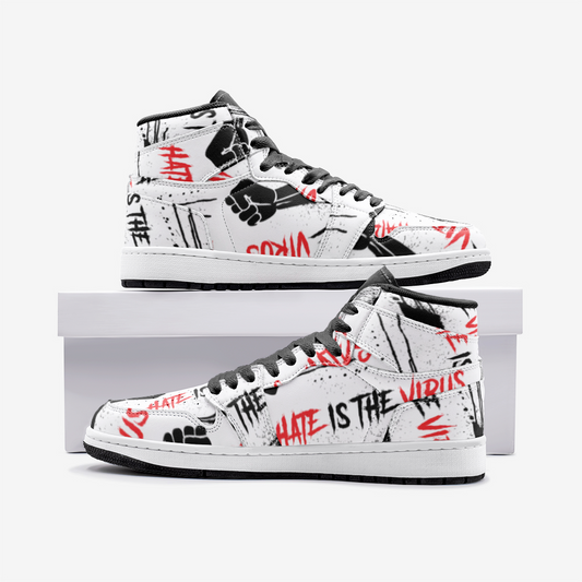 HATE IS THE VIRUS DRIP Sneaker TR