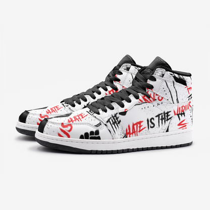 HATE IS THE VIRUS DRIP Sneaker TR