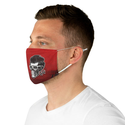 GRUMPY GLASSES Fabric Face Mask