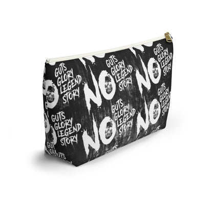 NO GUTS NO GLORY Accessory Pouch w T-bottom