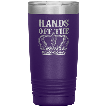 HANDS OFF THE CROWN 20 OZ TUMBLER