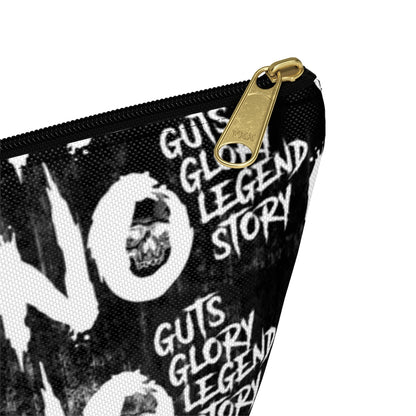 NO GUTS NO GLORY Accessory Pouch w T-bottom