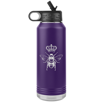 QB CLASSY QUEEN BEE 32 OZ WATER BOTTLE