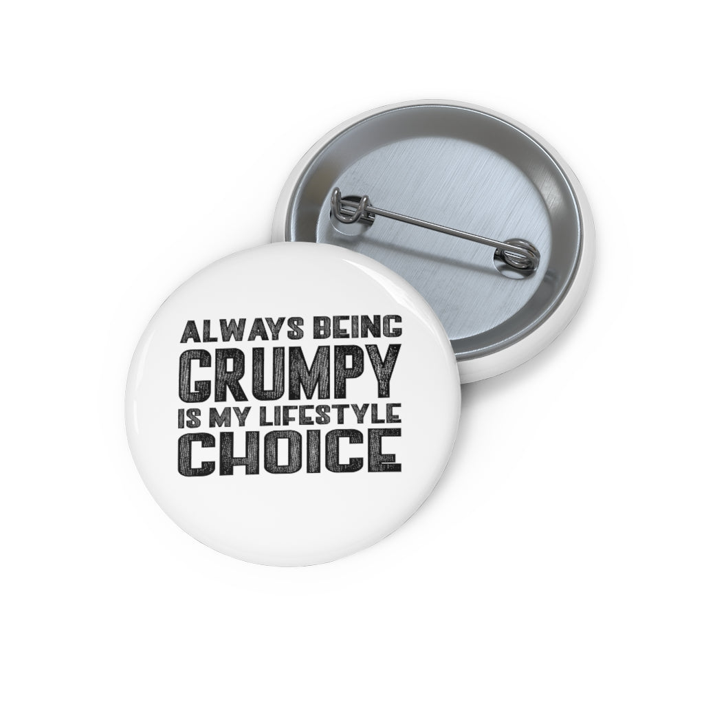 GRUMPY LIFESTYLE Pin Buttons