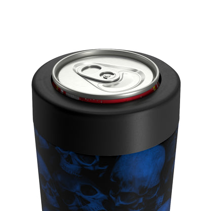 GRUMPY ASS GUYS CLUB BLUE SKULL Can Holder
