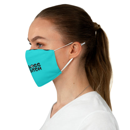 BOSS BITCH BULLET OIL Fabric Face Mask