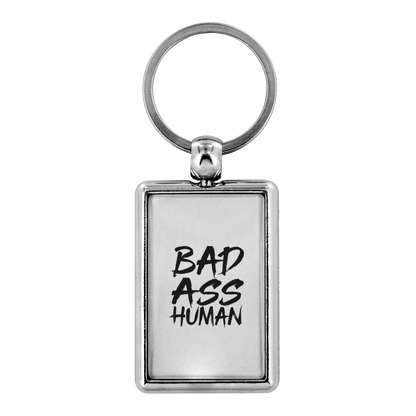 BAD ASS HUMAN KEYCHAIN