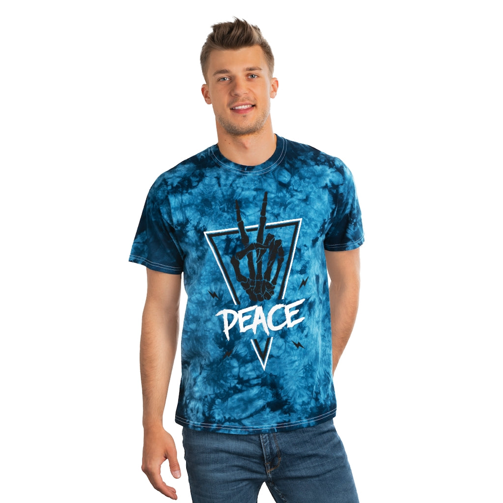 PEACE OUT Tie-Dye Tee