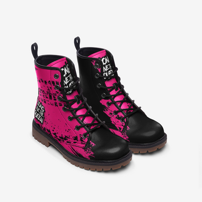 LONG LIVE THE QUEEN Casual Leather Lightweight boots MT