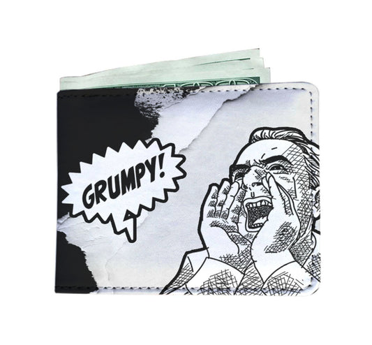 GRUMPY SCREAM Mens Wallet