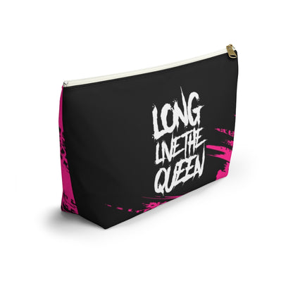 LONG LIVE THE QUEEN Accessory Pouch w T-bottom