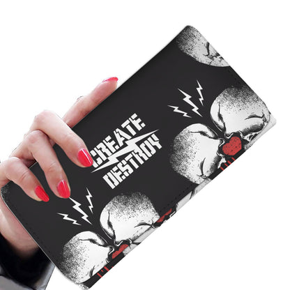 CREATE DESTROY Womens Wallet